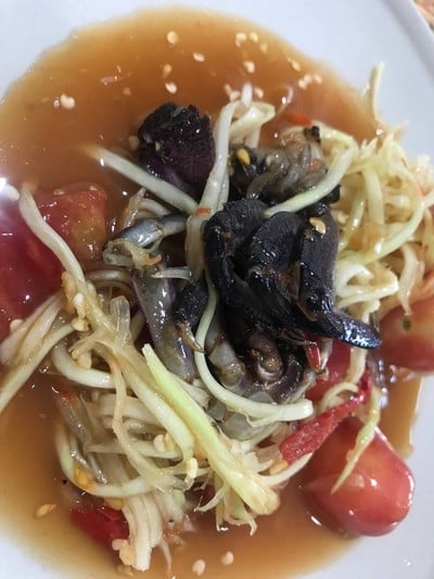 ส้มตำป้าดวง ถนนศรีเวียง ส้มตำป้าดวง ถนนศรีเวียง