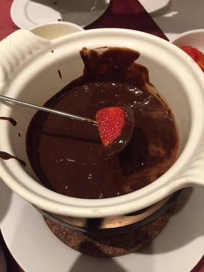 ฟองดูช้อกโกแลต