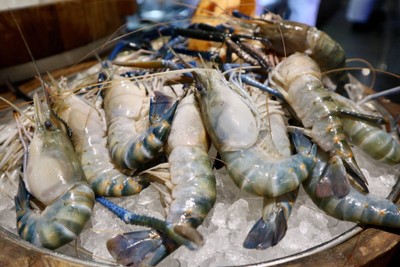 กุ้งแม่น้ำเผา
