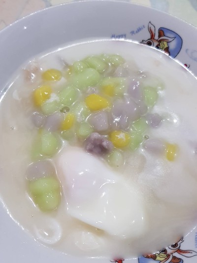 เมนูของร้าน บัวลอยไข่หวาน คุณยายไข่