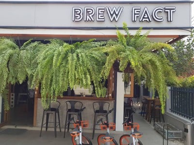 หน้าร้าน BREW FACT ศิริมังคลาจารย์ ซอย 7
