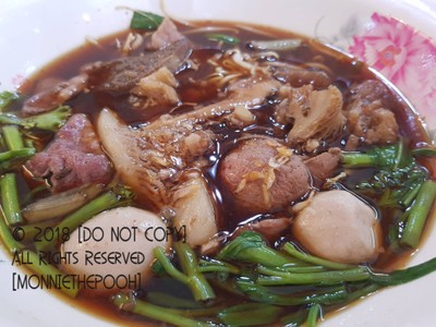 เกาเหลาเนื้อทุกอย่าง(ไม่ใส่ แก้ม ดอกจอก ลิ้น)