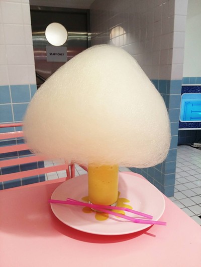 เมนูของร้าน STYLENANDA Pink Pool Cafe