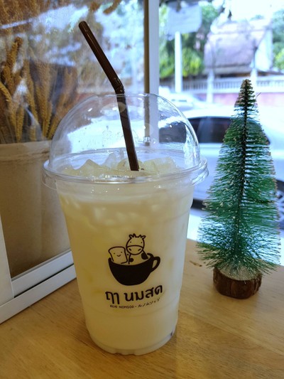 นมสดเย็น