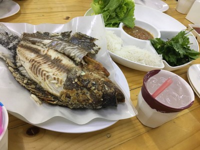 เมี่ยงปลาเผา