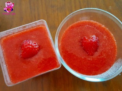 วิธีทำ Strawberry Panna Cotta วิธีทำ Strawberry Panna Cotta