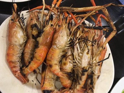 กุ้งเผา 1 โล