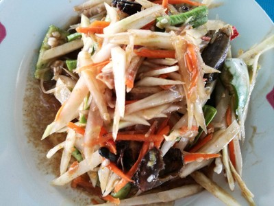 ส้มตำปูปลาร้า