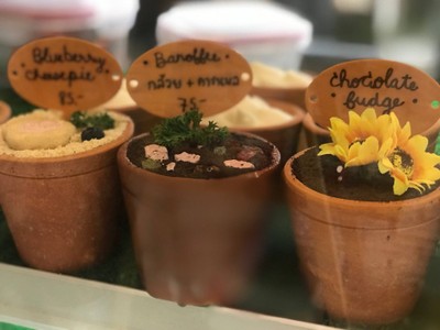 เมนูของร้าน Flowerpot Cafe'