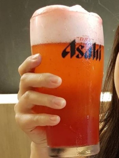 เบียร์สด Asahi รสสตรอเบอร์รี่