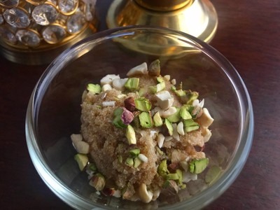 วิธีทำ Suji Ka Halwa ซูจีฮัลวา ขนมอินเดีย