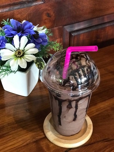 โกโก้ปั่นไอศครีม