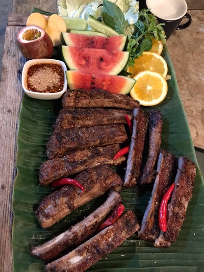 ซี่โคลงหมูย่าง