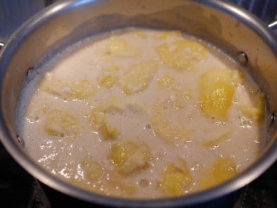 วิธีทำ น้ำกระทิทุเรียน