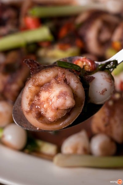 เมนูของร้าน ท่าจีนชมจันทร์