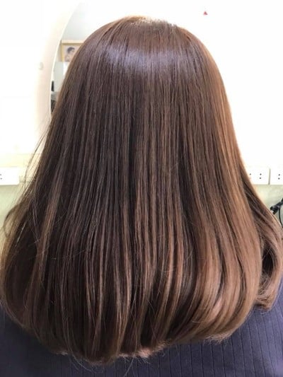 #งานสี Ash Brown ค่ะ