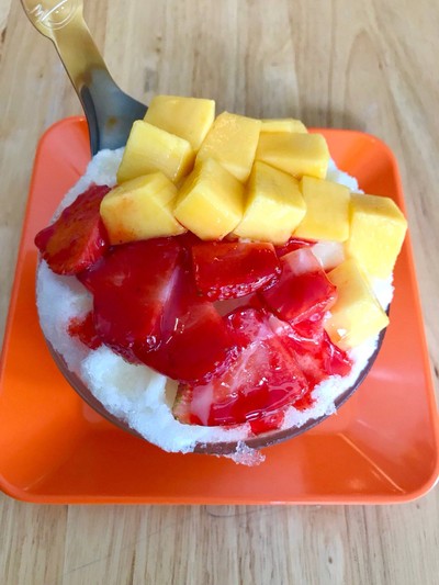 สูตรนมหอมหวาน มะม่วง,สตรอว์เบอร์รี่