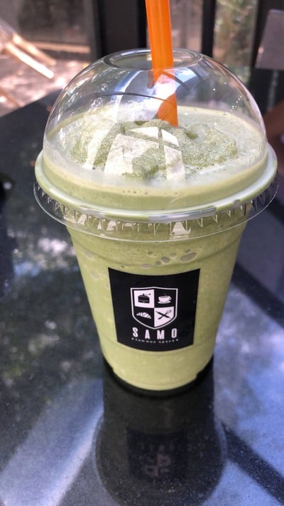 เมนูของร้าน SAMO coffee bar