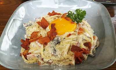 SPAGHETTI CARBONARA 290 ฿