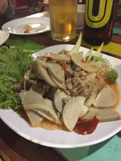 ยำวุ้นเส้นหมูยอ