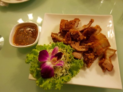 หมูสามชั้นทอด