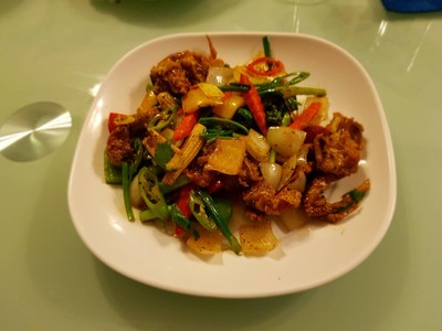 ปูนิ่มผัด