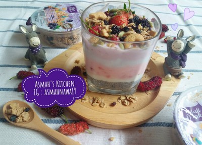 Rainbow Yogurt Parfait 💖💙💜