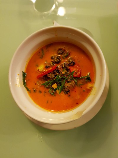 แกงคั่วหอยขม