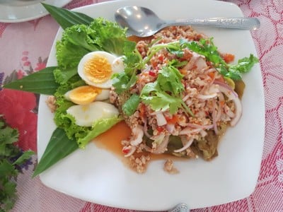 เมนูของร้าน ขนาบน้ำสุพรรณบุรี -