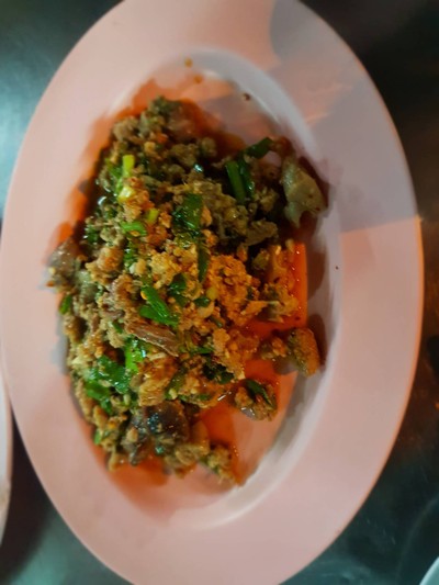 เมนูของร้าน ลาบเป็ดหนองคาย BTS พหลโยธิน 24