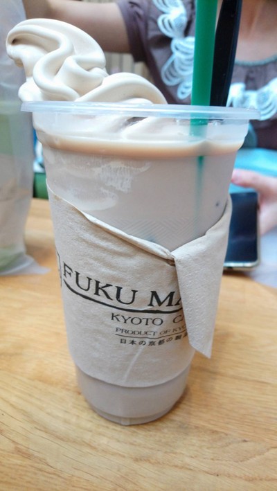 นมรสมอคค่าใส่ Soft Cream ชานม