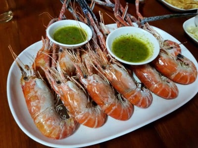 กุ้งเผาเกลือ