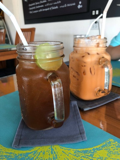 ชามะนาว ชานมไทย