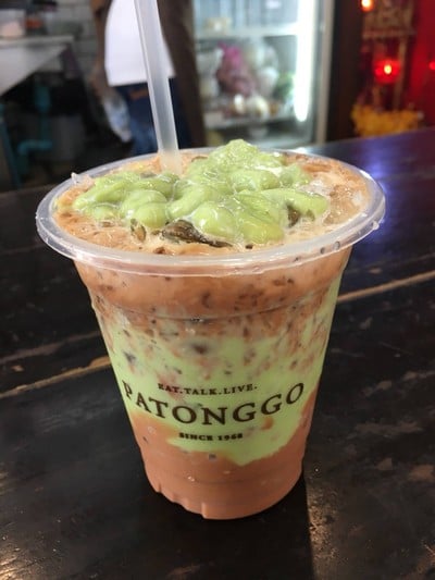 เมนูของร้าน ปาท่องโก๋เสวย คาเฟ่ บางลำพู