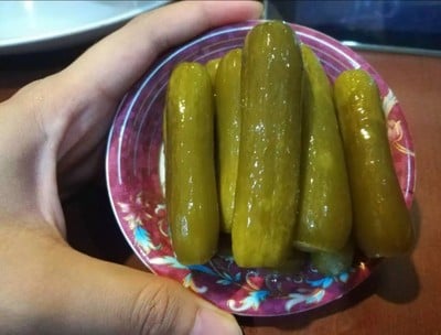 อาหารตุรกี แตงกวาดอง