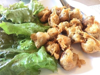 แหนมเห็ดทอด