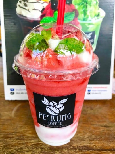 สตรอว์เบอร์รี่สมูทตี้ 50-