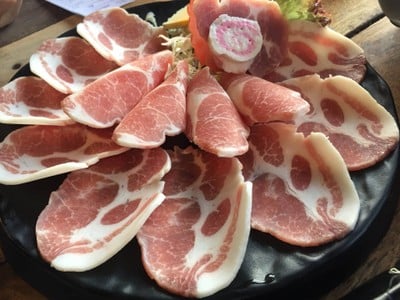 เมนูของร้าน ป.เจริญ BBQ