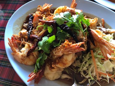 กุ้งซอสมะขาม