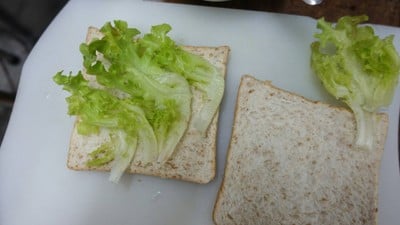 วิธีทำ แซนวิชโฮลวีททูน่า ผอมๆหน่อย