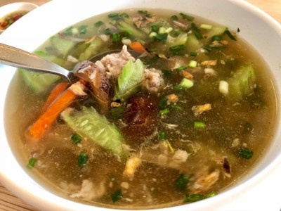 ต้มจืดแตงกวาหมูสับ