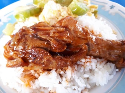มัสมั่นน่องไก่ 