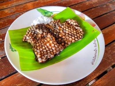 เมนูของร้าน ครกไม้ไทยลาว ลาดปลาเค้า 24