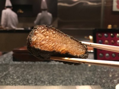 Deep Fried Charcoal Shark Fin