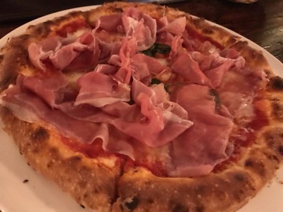 Pizza Panna Parma Ham