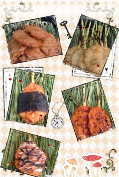 วิธีทำ ไก่พันตะไคร้ย่าง วิธีทำ ไก่พันตะไคร้ย่าง