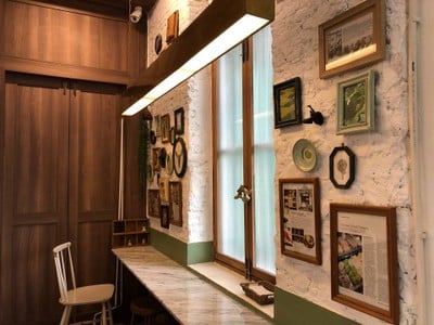 บรรยากาศ Farm to Table Organic cafe