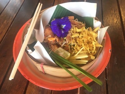 ผัดไทยโบราณเต้าหู้มะขาม