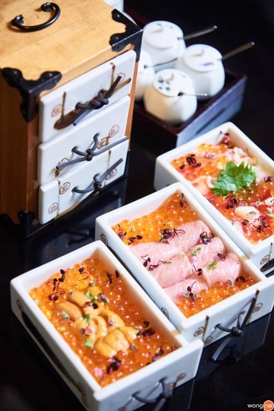 เมนูของร้าน Umenohana นิฮอนมูระมอลล์