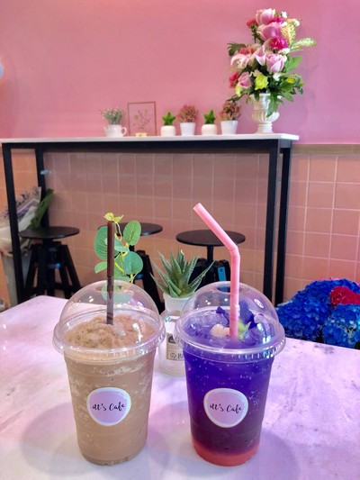 Mocha & Superb Butterfly Pea